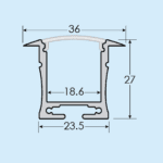 LED Track • Recessed 2428-2