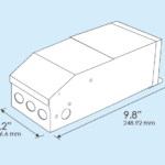 LED Power • 192 Watt 24VDC Multi-Output Magnetic Dimmable-2