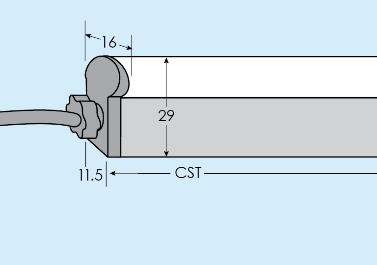 LED Neon Light • DMX Pixel 4.57 Watt Round IP68