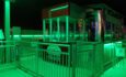 Hornblower Niagara Cruises Entry with Green LED Lighting