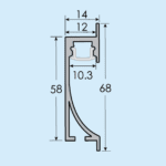 LED Track • Recessed 1468-2