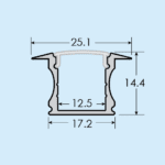 LED Track • Recessed 1715-2