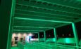 Hornblower Niagara Cruises Entry with Green LED Lighting