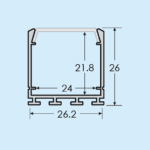 LED Track • U-Channel 2626-2
