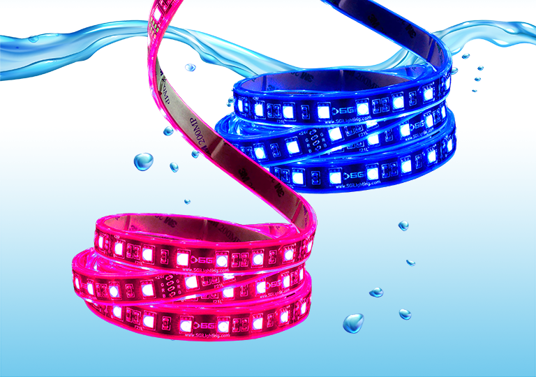 LED Flex Light • UltraBright 4.4 Watt RGB IP68-1